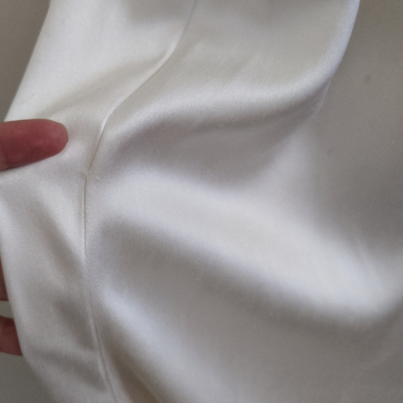 Reformation Cabot Ivory Maxi Wedding Gown M - Picture 10 of 11